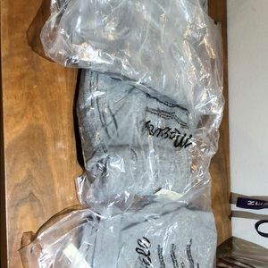 3 pairs gray madewell sweatpants.